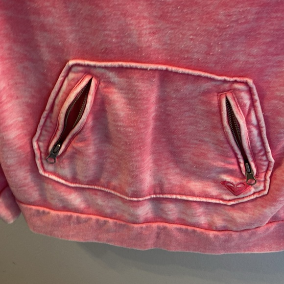 Pink Roxy hoodie - Picture 2 of 4